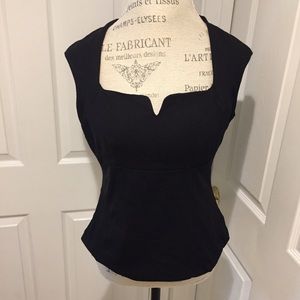 White House Black Market Black Top